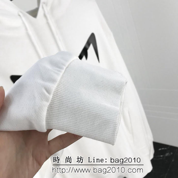 FENDI芬迪 19ss早春新款衛衣 小怪獸眼睛壓膠印花圖案 純棉毛圈面料 高版本情侶款 ydi2172